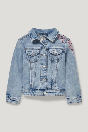 Bundy C&A Denim Dievcenske Modre Svetlo Modre | 9672EKUBX