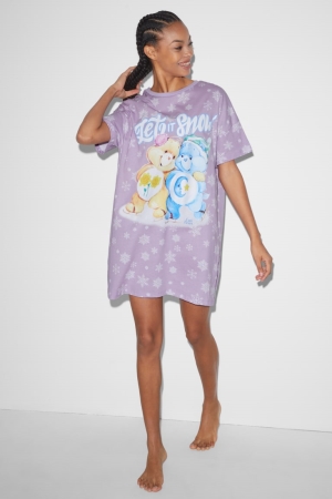Nočná Bielizeň C&A Clockhouse NightCare Bears Damske Nachový | 1384UFLXY