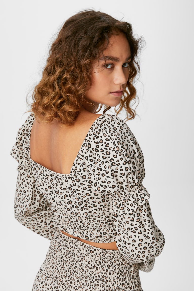 Blúzky C&A Clockhouse Damske Béžové | 9805ELWUS