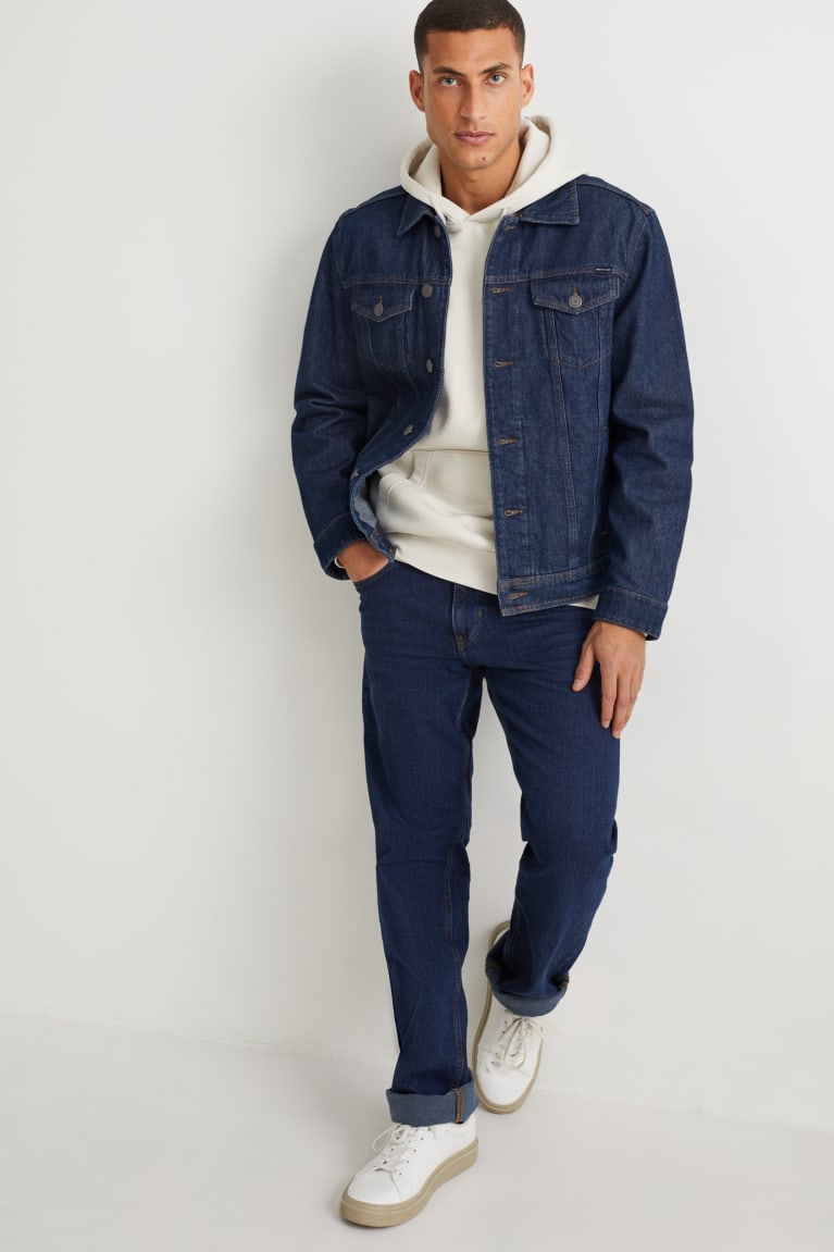 Bundy C&A Denim Panske Modre Tmavo Modre | 2103UIDSW