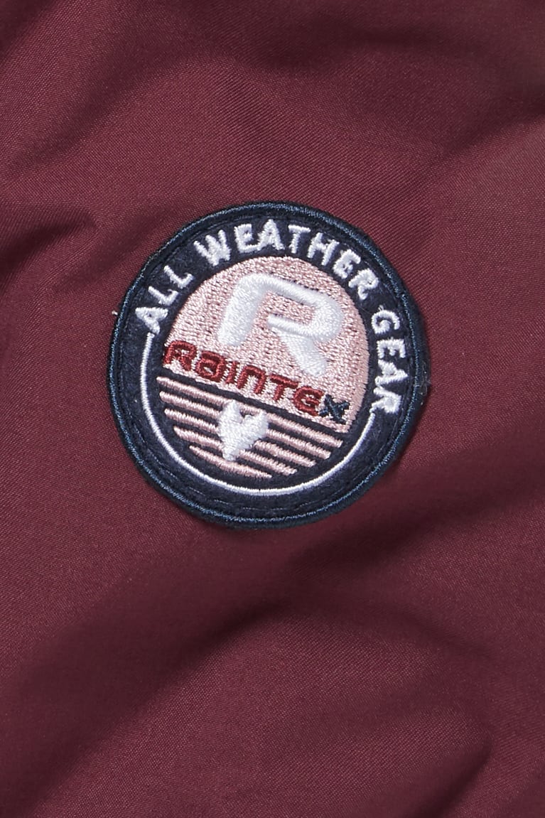 Bundy C&A Parka With Hood And Faux Fur Trim Zimná Recycled Dievcenske Tmavo Červené | 5470YPZWH