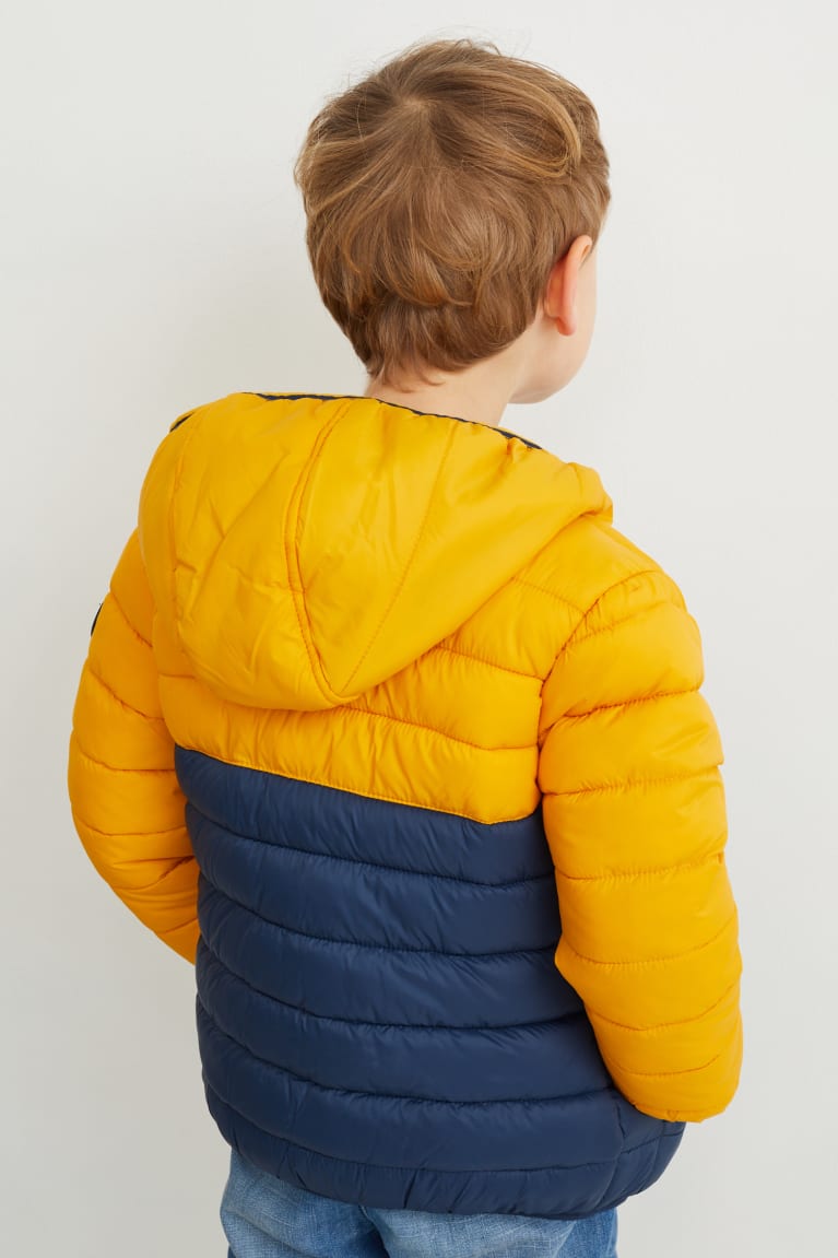 Bundy C&A Prešívané With Hood Recycled Dievcenske Žlté | 0159PJWRL