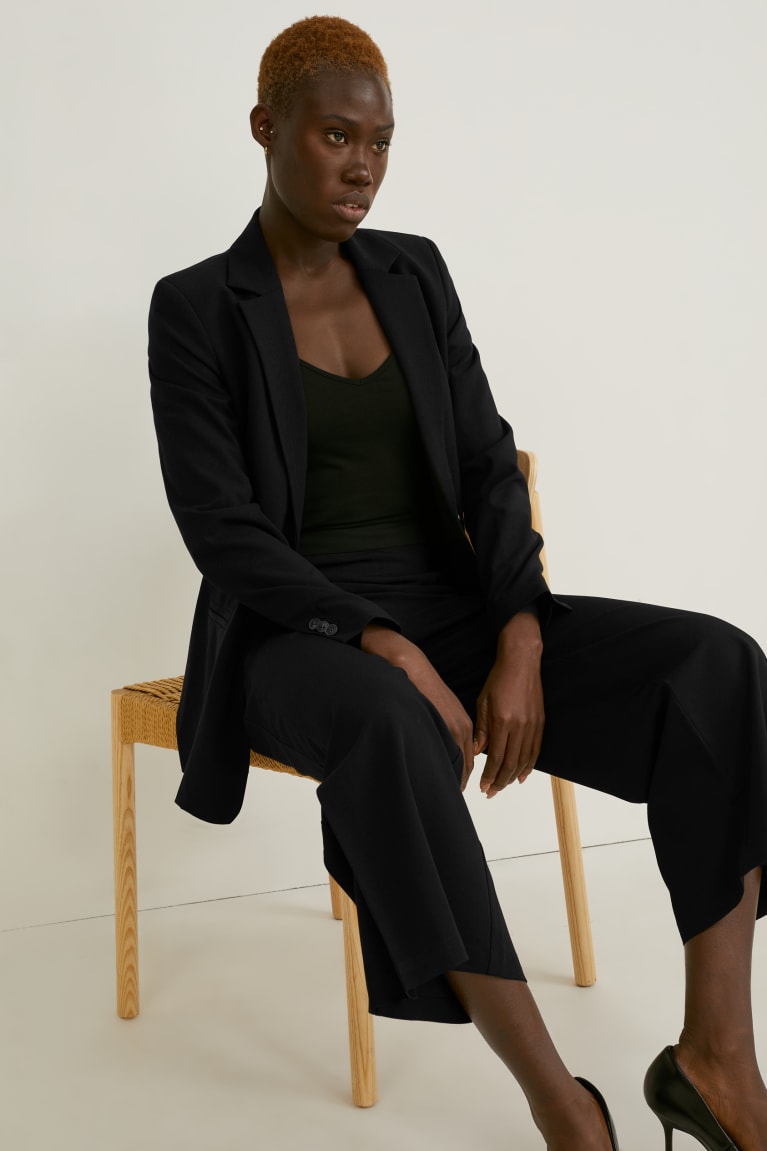 Bundy C&A Regular Fit Recycled Damske Čierne | 6312KASCP
