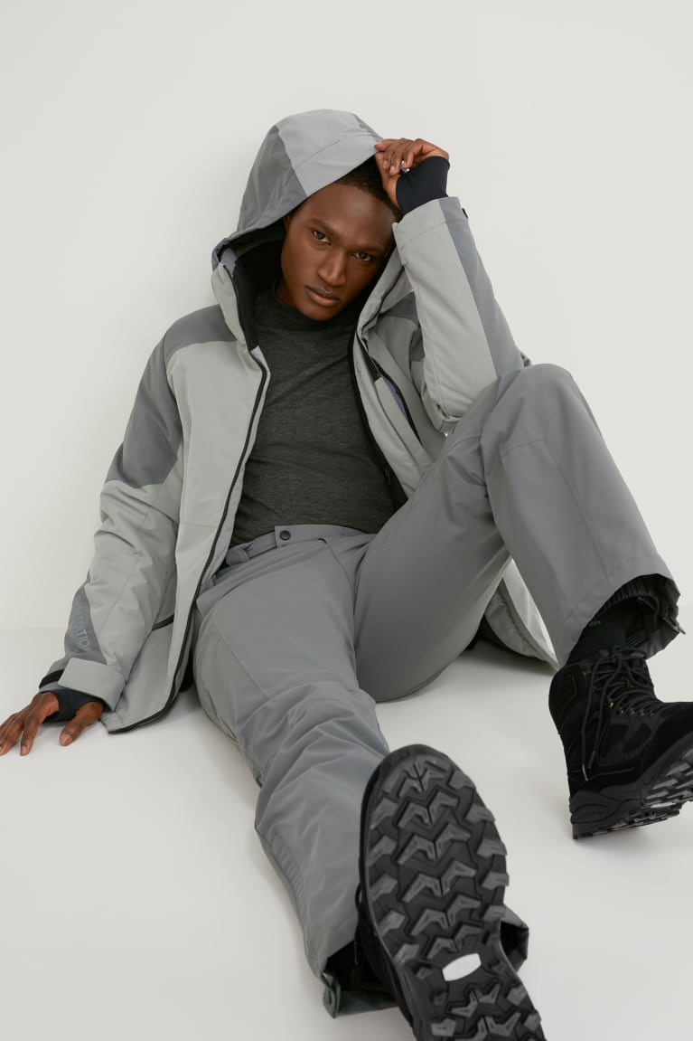 Bundy C&A Ski With Hood Bionic-finish®eco Panske Siva | 6152JOQXR