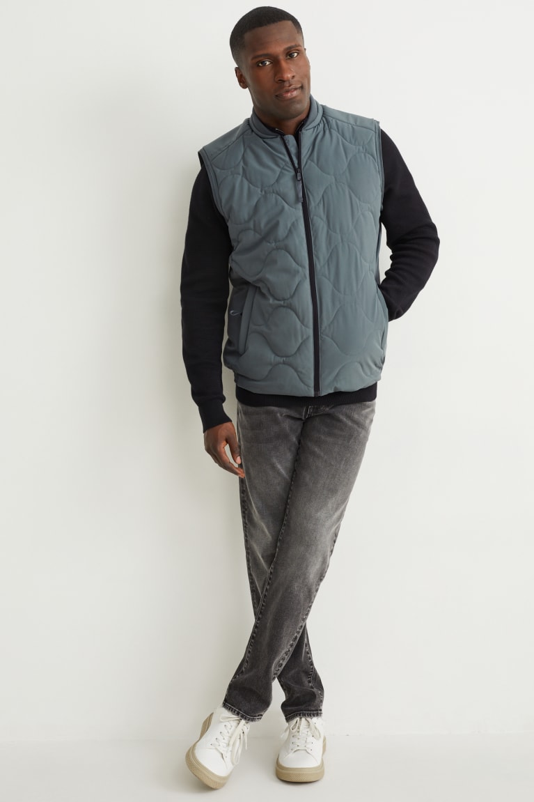 Bundy C&A Technical Gilet 4 Way Stretch Panske Tmavo Zelene | 4859LQRAF