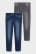 Džínsy C&A Extended Sizes Multipack Of 2 Slim Jog Denim Chlapcenske Modre Tmavo Siva | 8452QTVWY