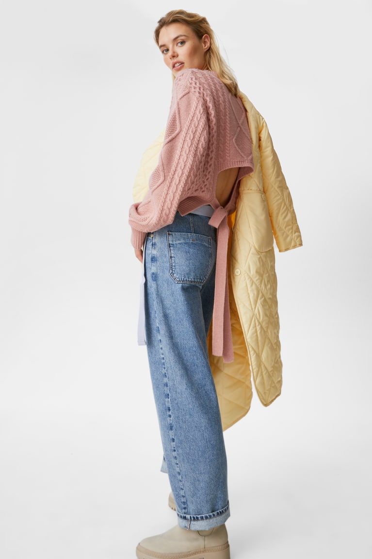 Jumpers C&A Cashmere Blend Recycled Italian Yarn Damske Marhule | 5792RWMTX