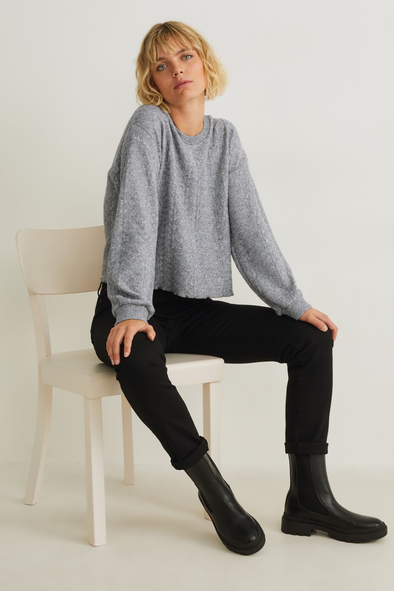 Jumpers C&A Damske Svetlo Siva | 5783KLMRI