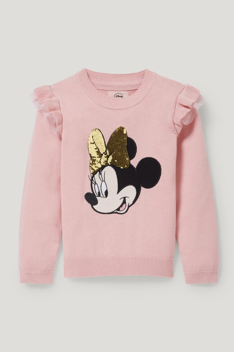 Jumpers C&A Minnie Mouse Shiny Dievcenske Ruzove | 8973AGOPH