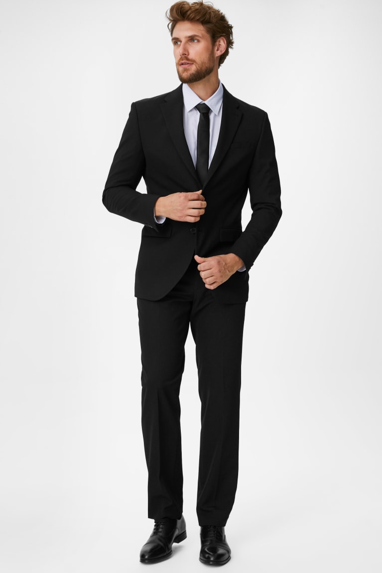 Kosele C&A Business Regular Fit Kent Collar Polka Dot Panske Svetlo Modre | 3418PAIFZ