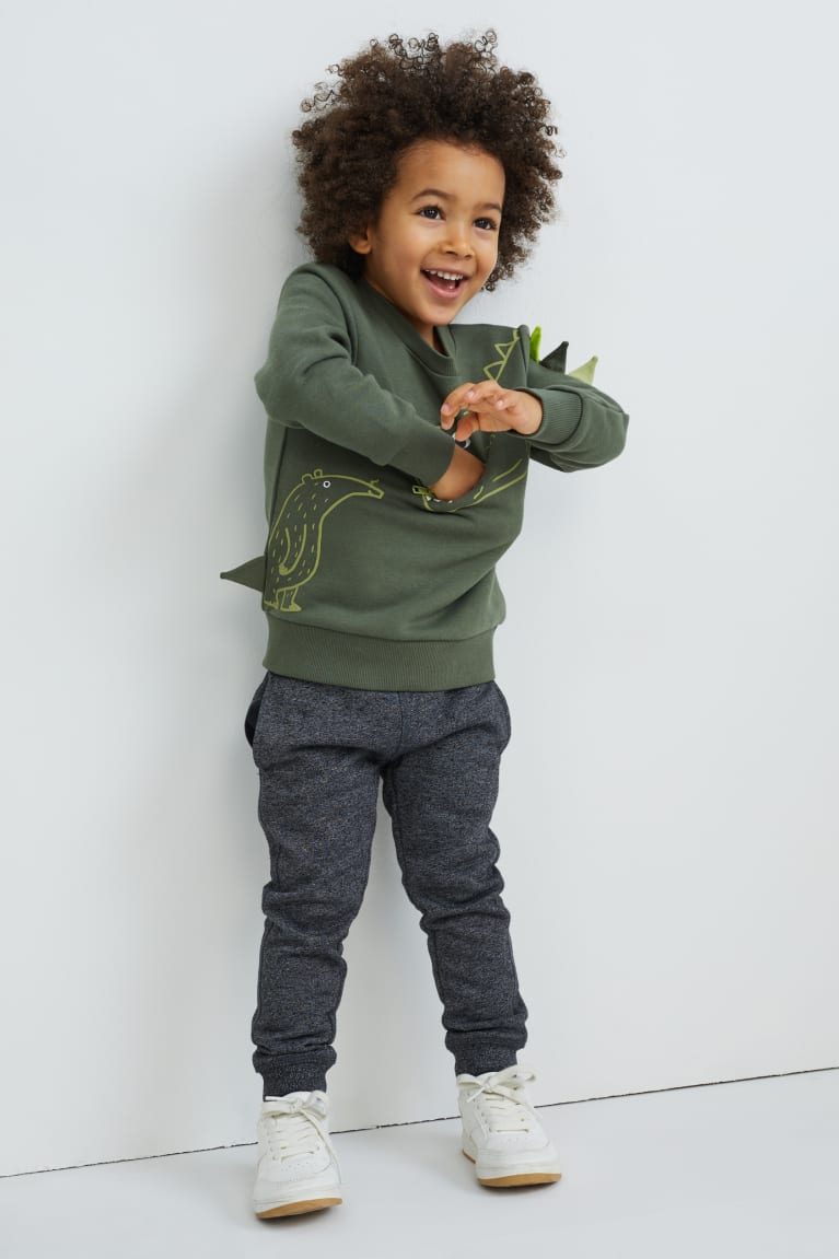 Mikiny C&A Dinosaur Dievcenske Tmavo Zelene | 0915TFBEH