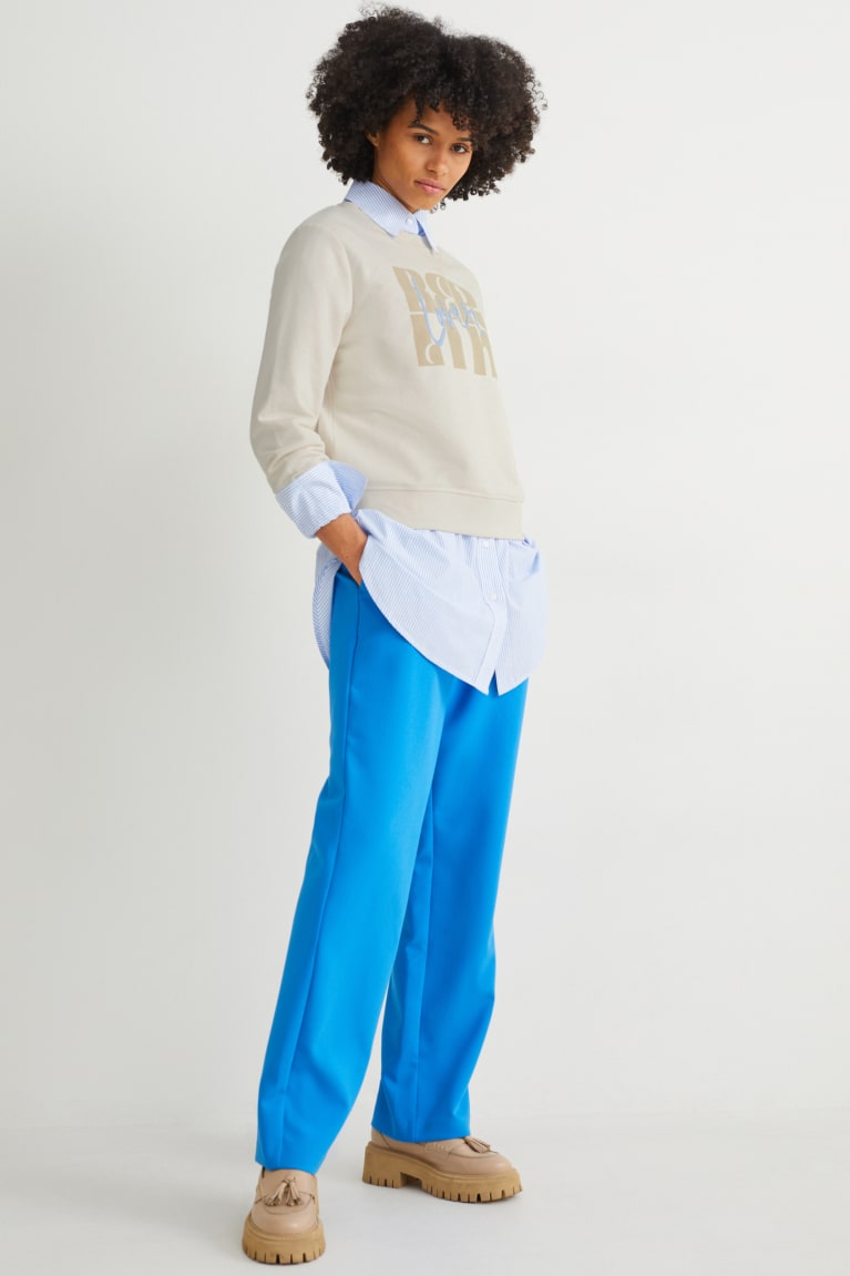 Mikiny C&A With Recycled Polyester Damske Biele | 4610IXGYC