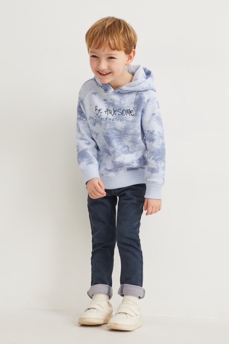 Mikiny S Kapucňou C&A Genderneutral Recycled Dievcenske Svetlo Modre | 7013VQYUM