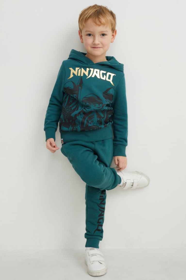 Mikiny S Kapucňou C&A Lego Ninjago Dievcenske Tmavo Tyrkysové | 6172FQDMG