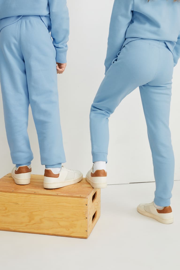 Nohavice C&A Joggers Genderneutral Dievcenske Svetlo Modre | 8942ENCJU