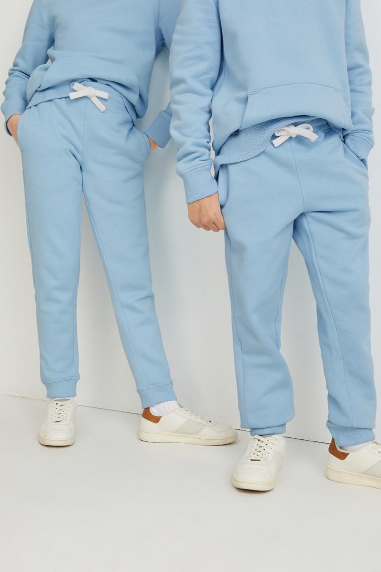 Nohavice C&A Joggers Genderneutral Dievcenske Svetlo Modre | 8942ENCJU