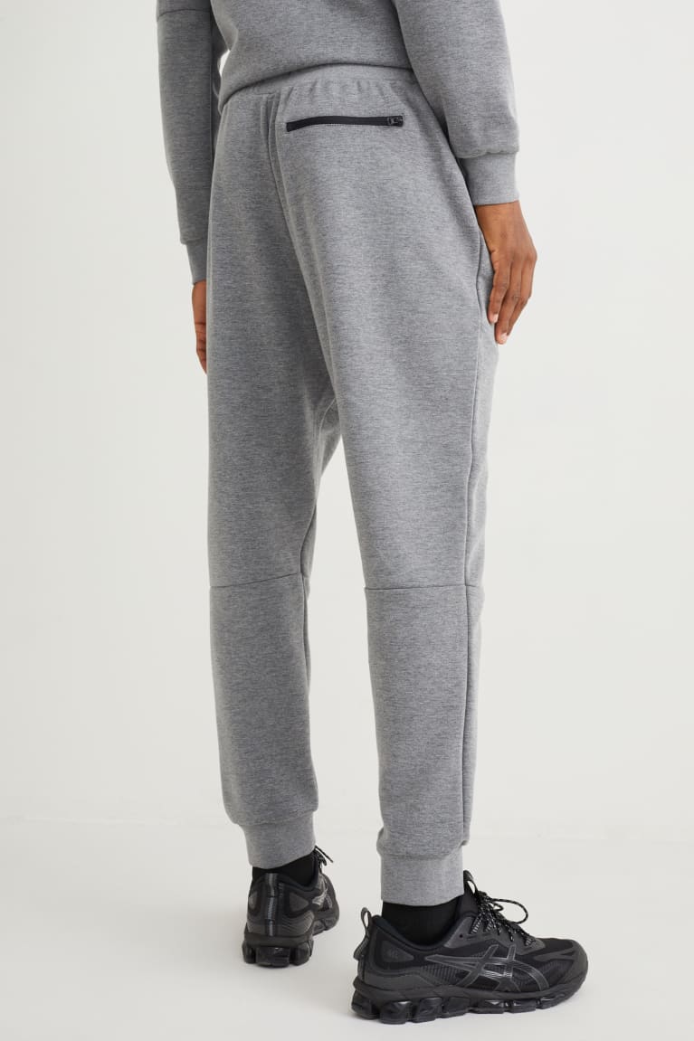 Nohavice C&A Joggers Panske Siva | 1543ADQNX