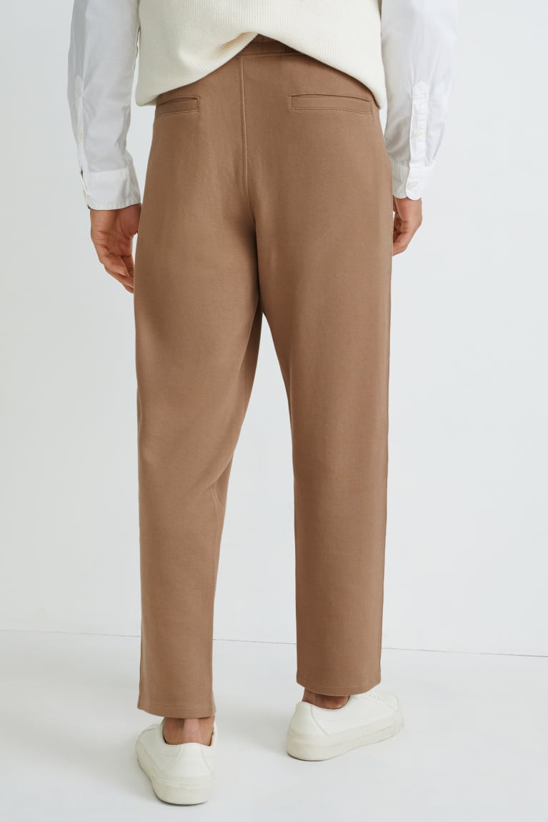 Nohavice C&A Joggers Panske Svetlo Hnede | 6809ABLWZ
