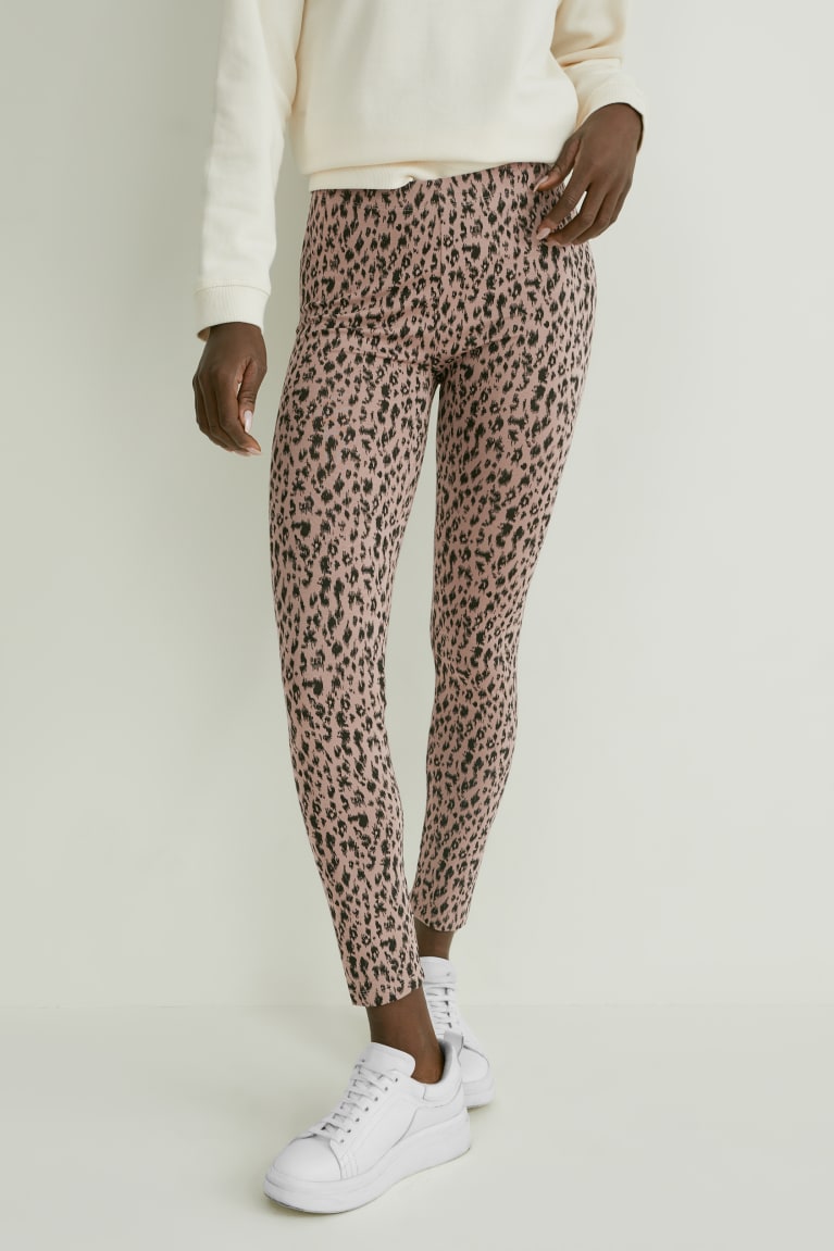 Nohavice C&A Multipack Of 2 Leggings Organic Bavlnene Lycra® Damske Siva | 1327MZNGP