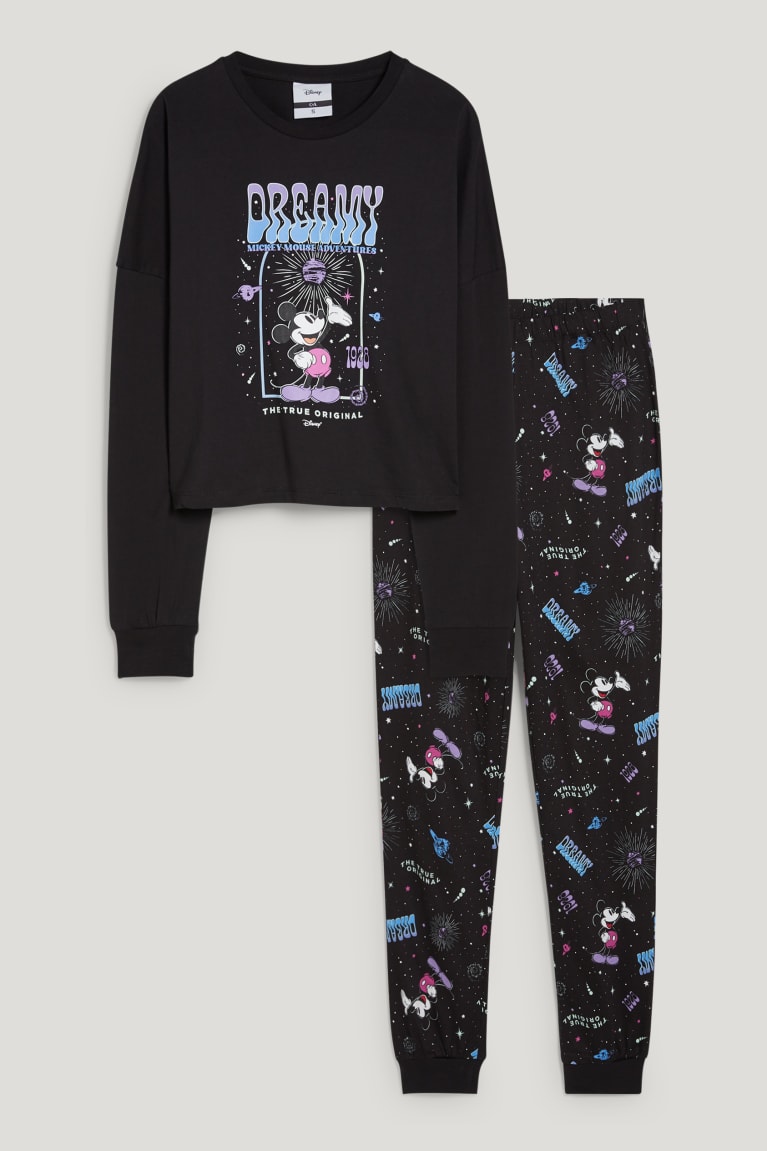 Nočná Bielizeň C&A Clockhouse Pyjamas Mickey Mouse Damske Čierne | 8619ACVKN