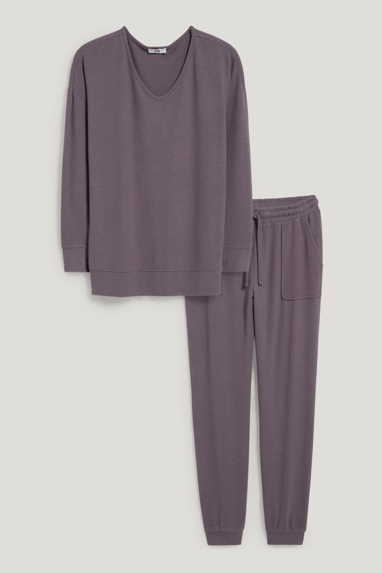 Nočná Bielizeň C&A Pyjamas Damske Siva | 0316BNLTA