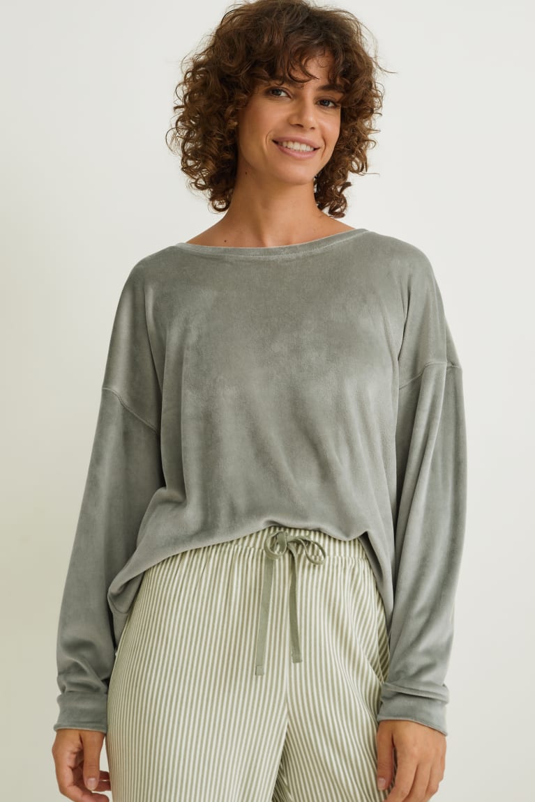 Nočná Bielizeň C&A Pyjamas Damske Svetlo Zelene | 7902PJESA