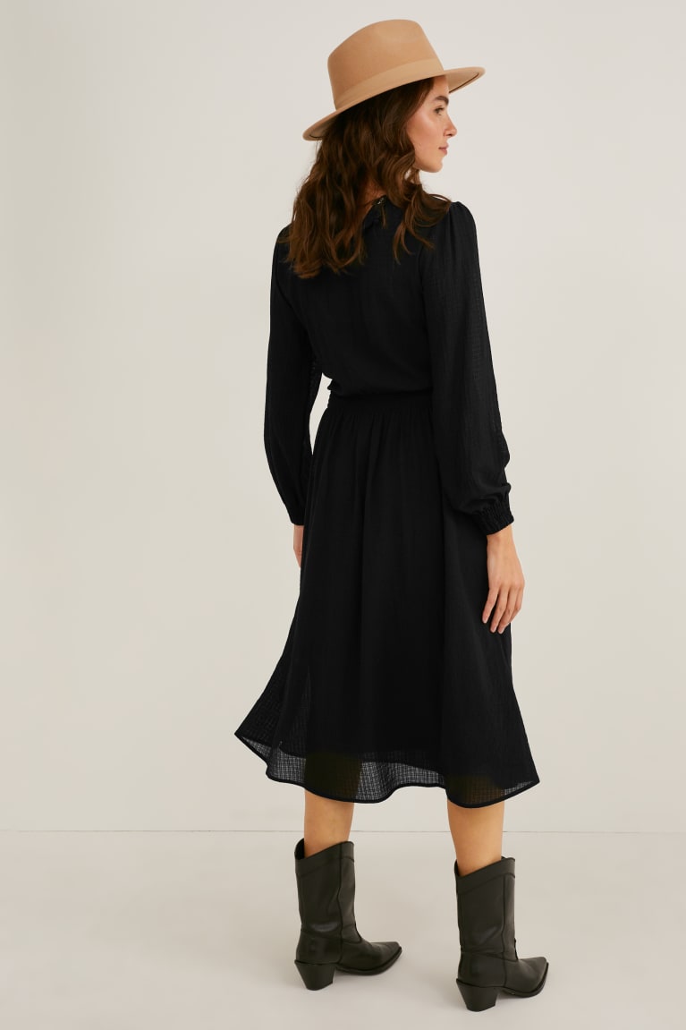 Saty C&A Fit & Flare Damske Čierne | 4219XFDRQ