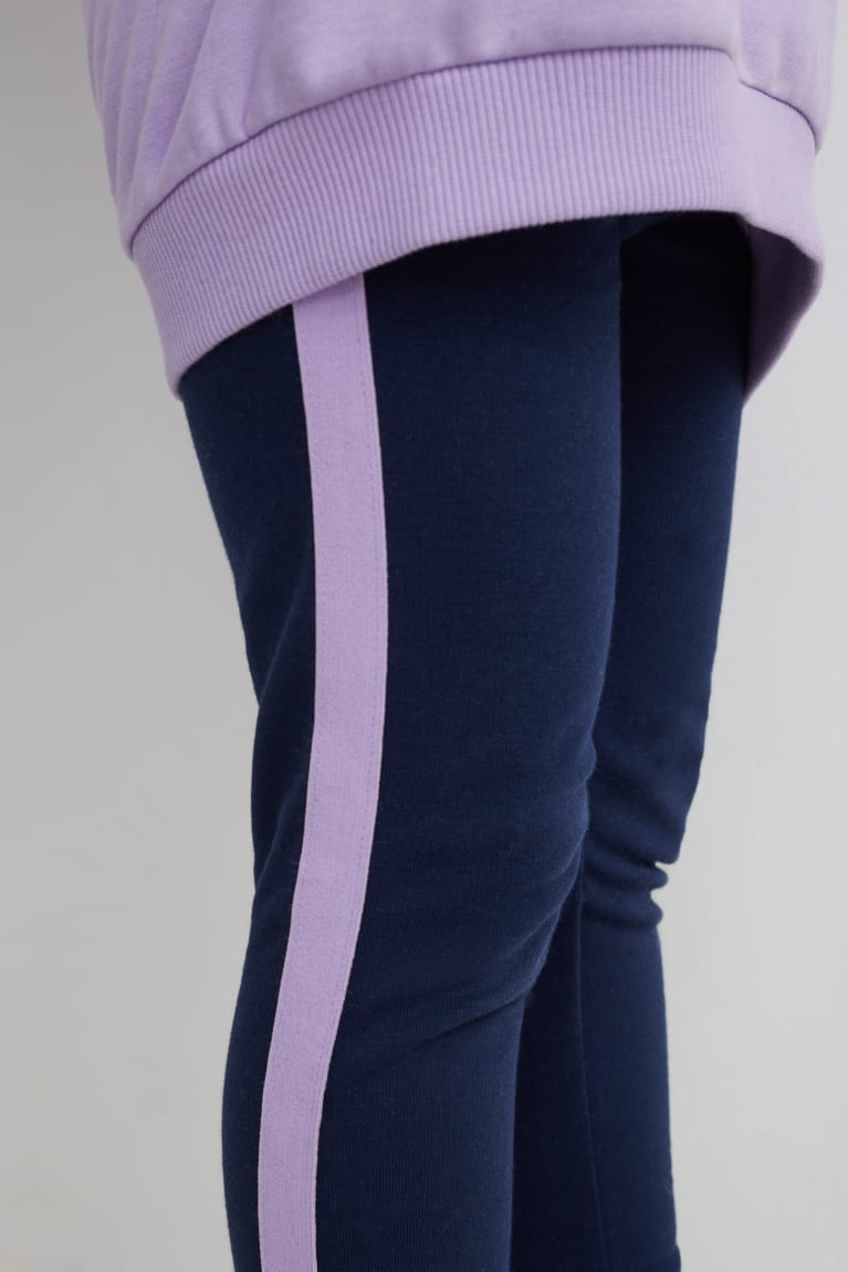 Saty C&A Unicorn Set With Hood And Leggings Dievcenske Svetlo Nachový | 7358ESDQC