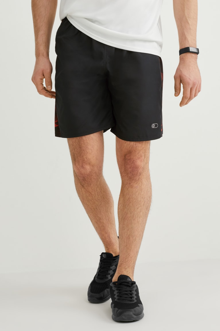 Sortky C&A Active Panske Čierne | 9167BLCUZ