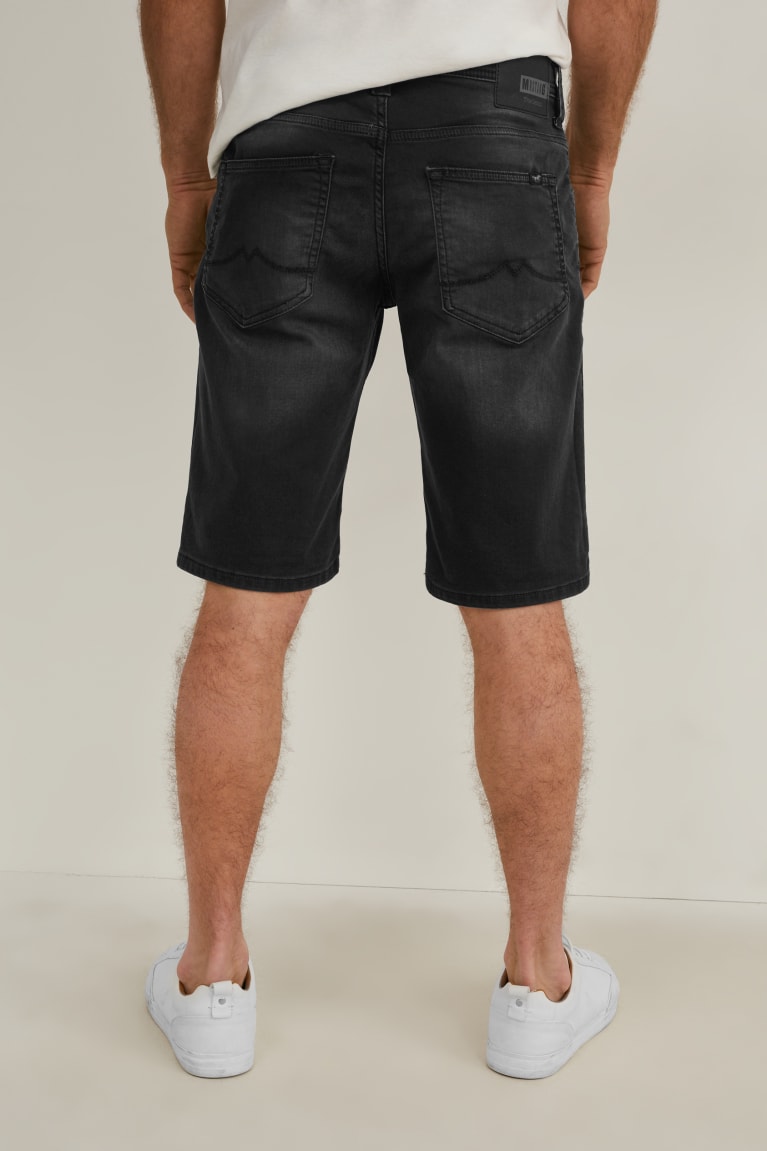Sortky C&A Mustang Denim Chicago Panske Modre Siva | 9418GIMEA