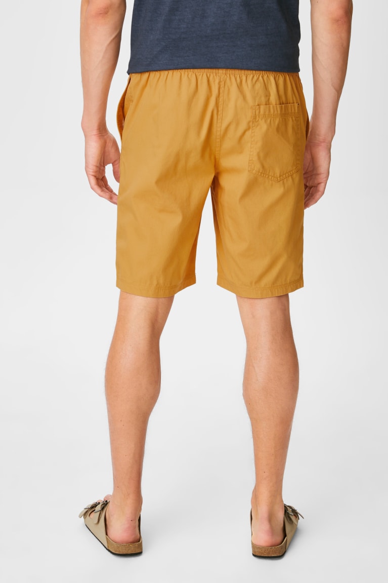 Sortky C&A Shorts Panske Svetlo Žlté | 6273EBODJ