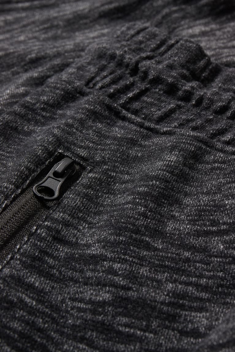 Sortky C&A Sweat Panske Čierne | 0872EQIWZ