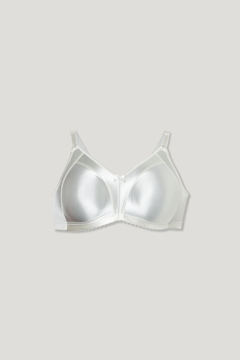 Spodne Pradlo C&A Minimiser Bra Shiny Damske Biele | 6728FLABM