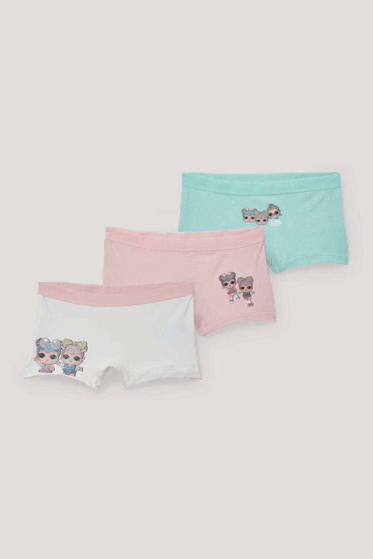 Spodne Pradlo C&A Multipack Of 3 L.O.L. Surprise Dievcenske Ruzove | 6879NLZPH