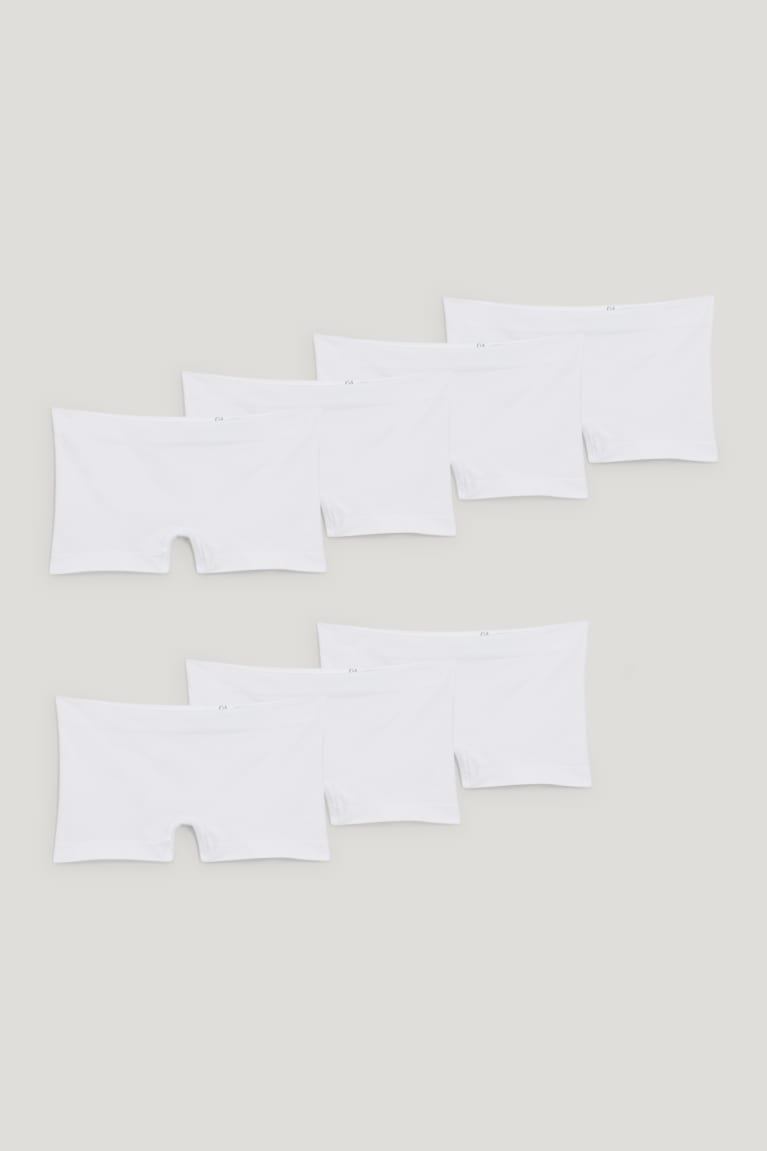 Spodne Pradlo C&A Multipack Of 7 Hipster Briefs Seamless Damske Biele | 8579UTMYB