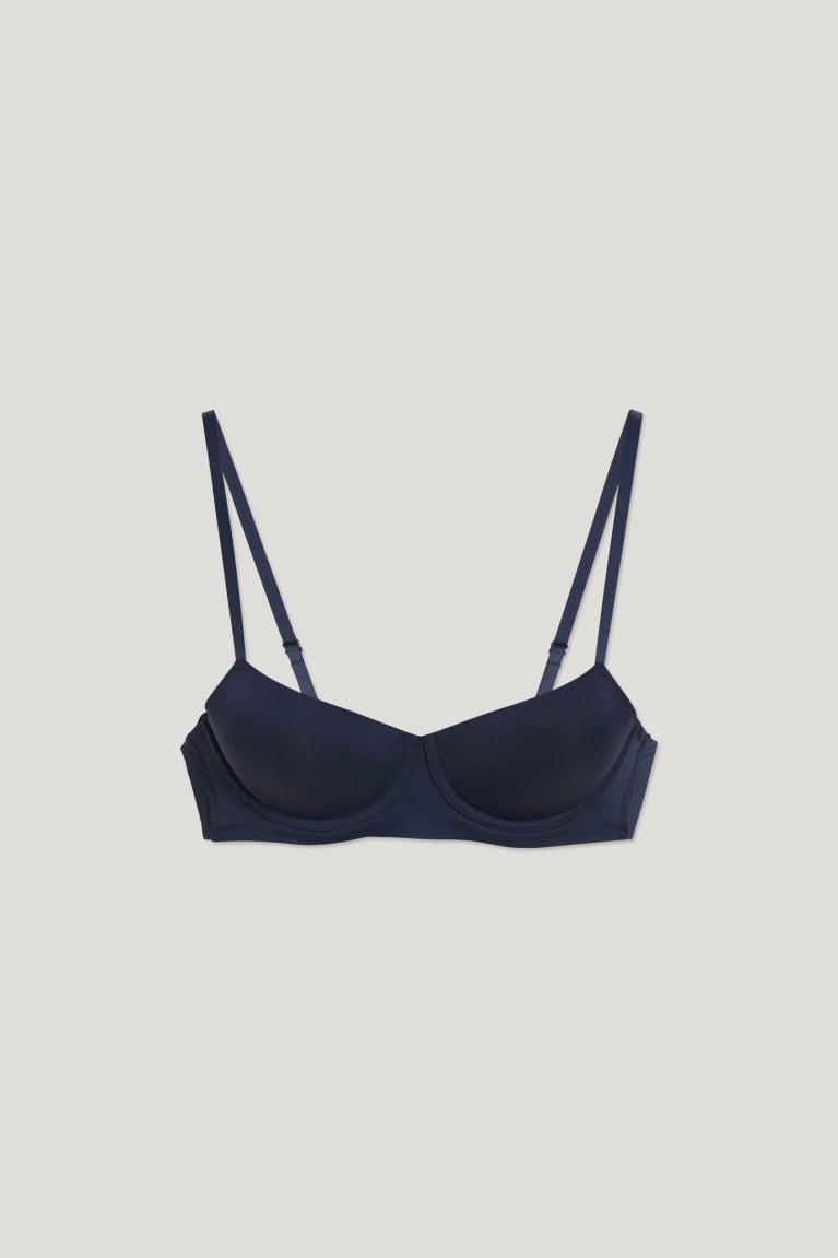 Spodne Pradlo C&A Underwire Bra Demi Polstrované Damske Tmavo Modre | 7569VAMOD