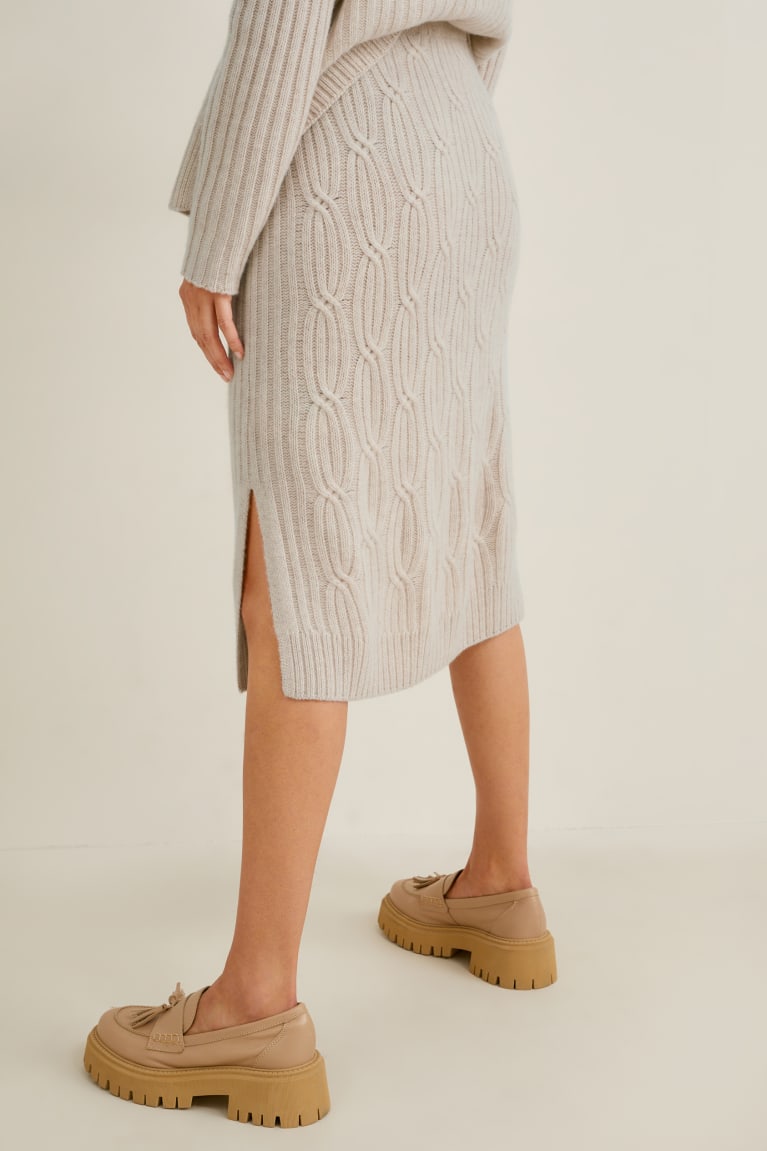 Sukne C&A Cashmere Damske Béžové | 9236CHGYS