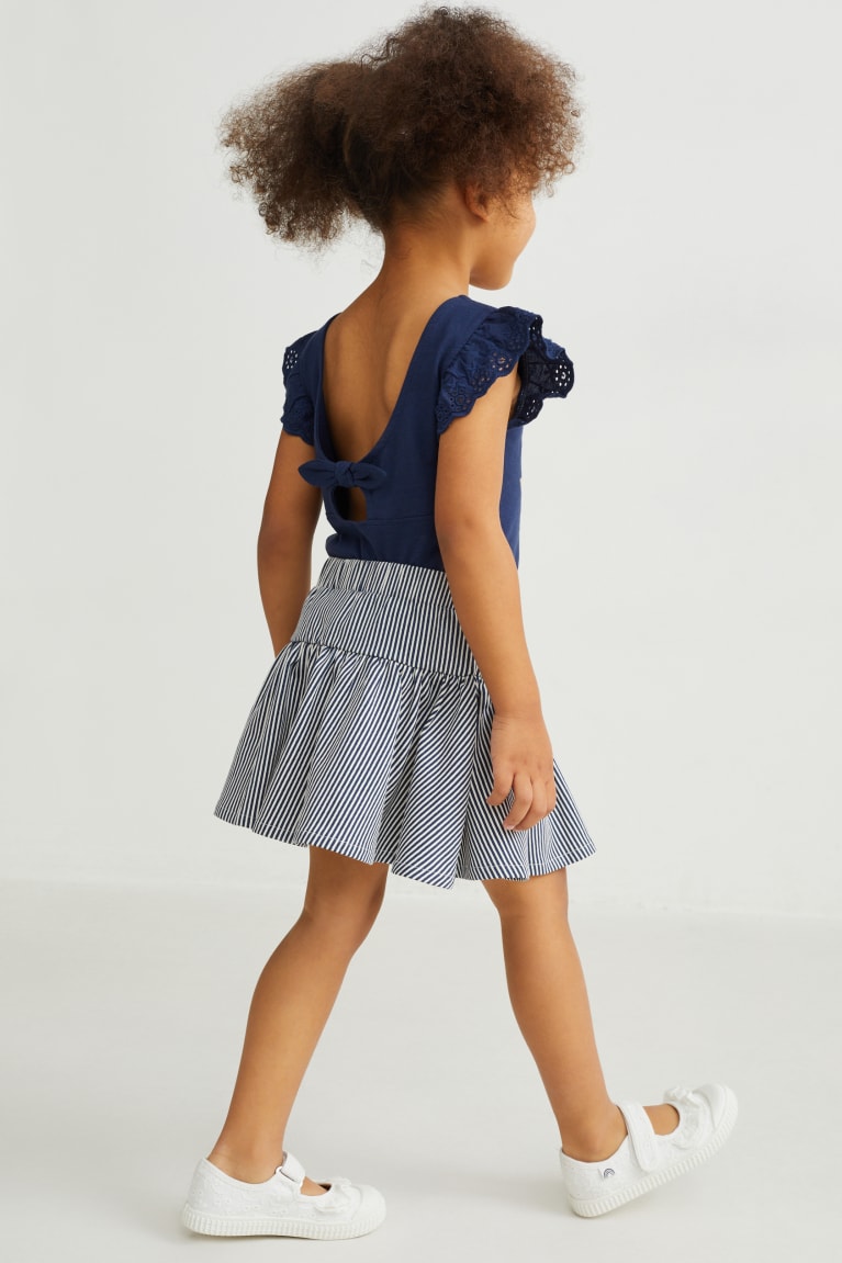 Sukne C&A Set 2 Sleeve s, And Leggings 4 Piece Dievcenske Biele | 7159IQCRN