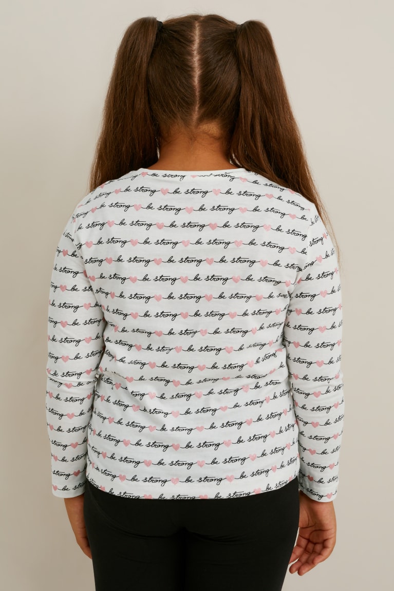 Topy C&A Extended Sizes Multipack Of 4 Long Sleeve Dievcenske Biele | 1925URBCI