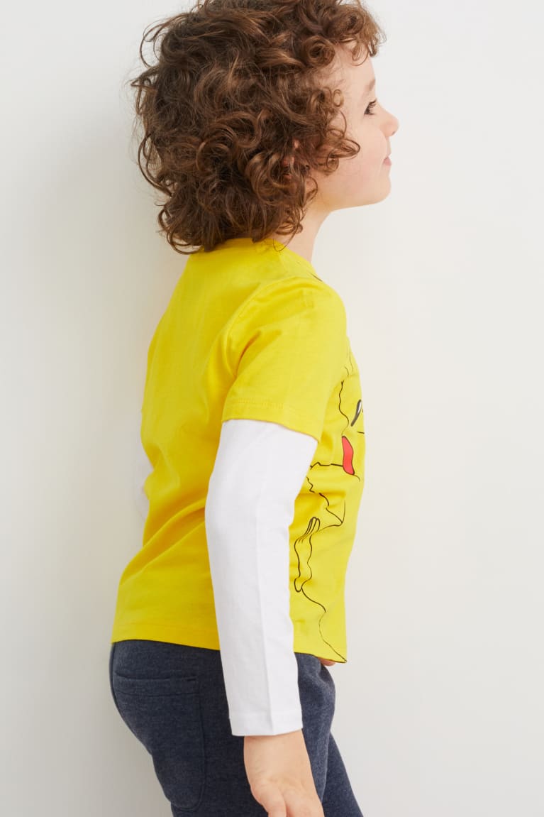 Topy C&A Pokémon Long Sleeve Chlapcenske Žlté | 6478VSTJR