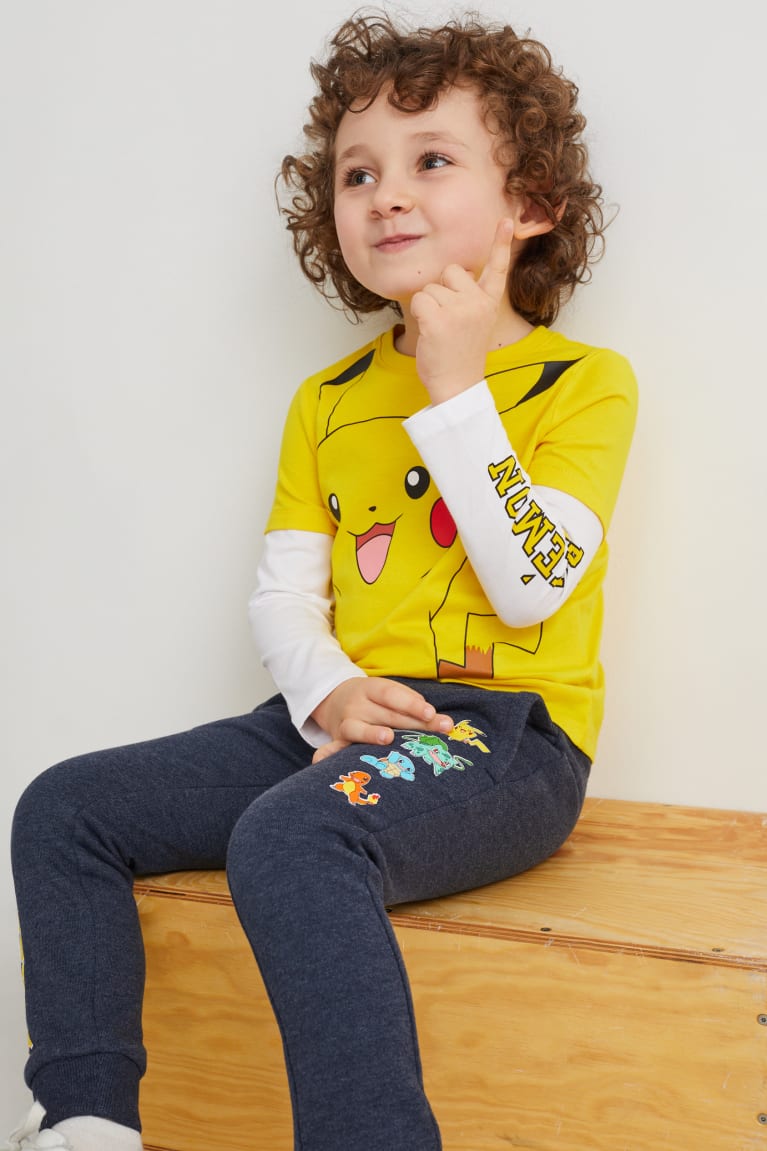 Topy C&A Pokémon Long Sleeve Chlapcenske Žlté | 6478VSTJR